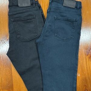 DL1961 Black and Blue Slim Fit Jeans
